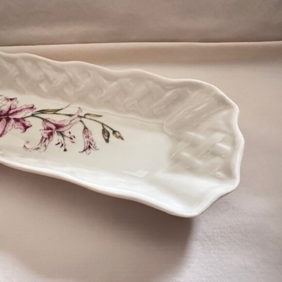 Belleek Porcelain Mint Tray - Picture 3 of 8